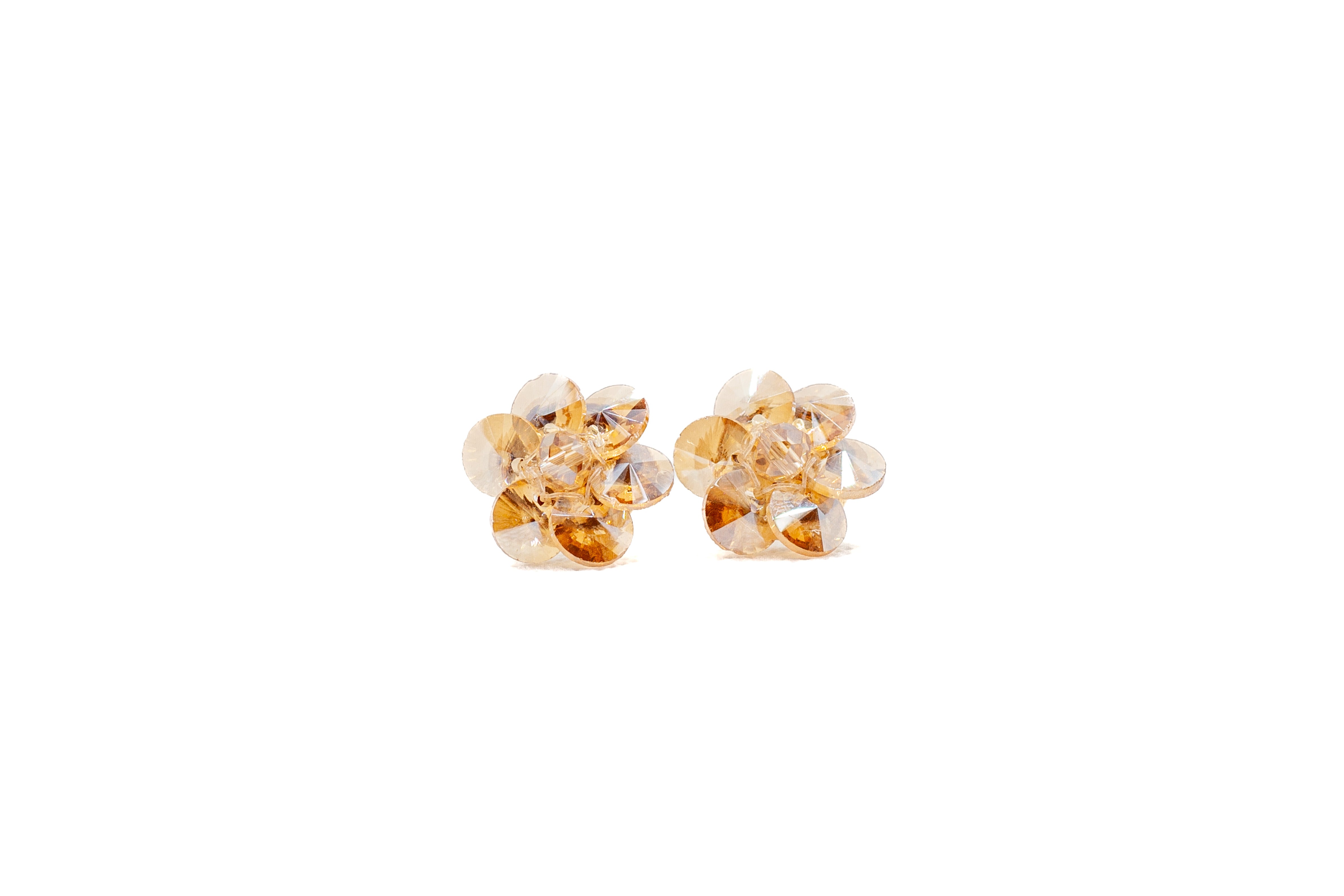 Protea style earrings
