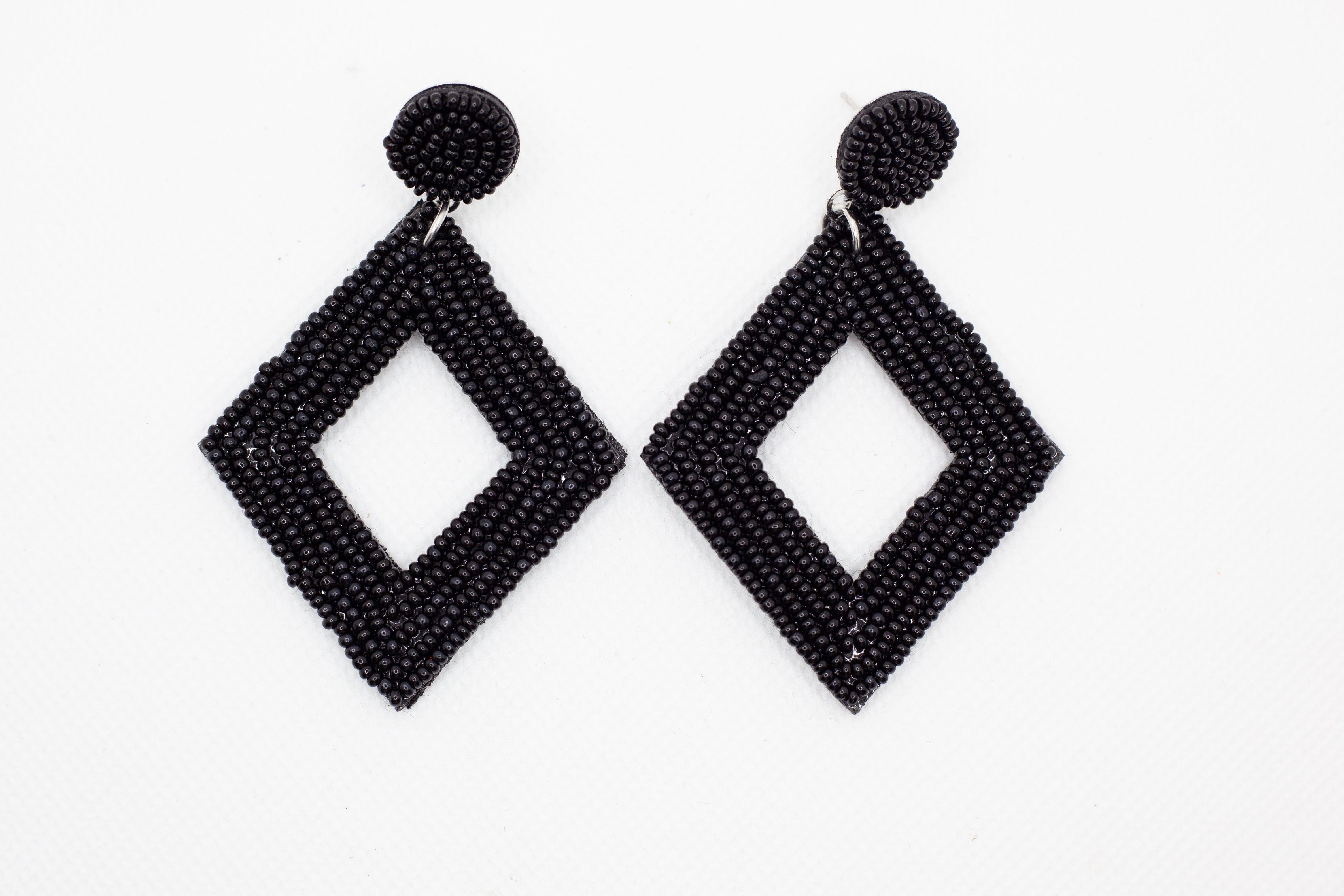 Bohemian Fashion Mini Beads Weaving Kite Earring Drops